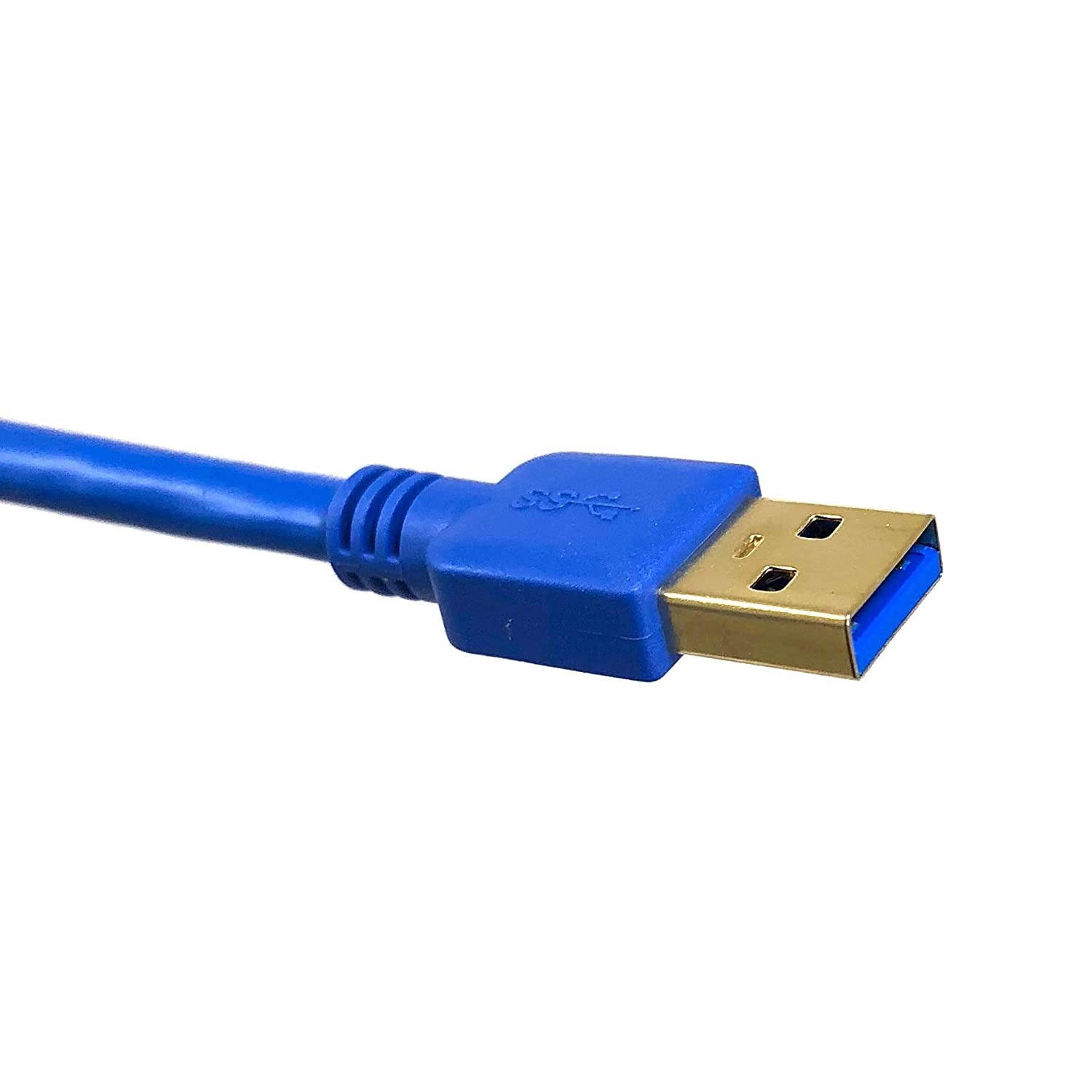 Micro Connectors E07-310AMB-BL 10 Feet Superspeed USB 3.0 Cable Type A to Micro B