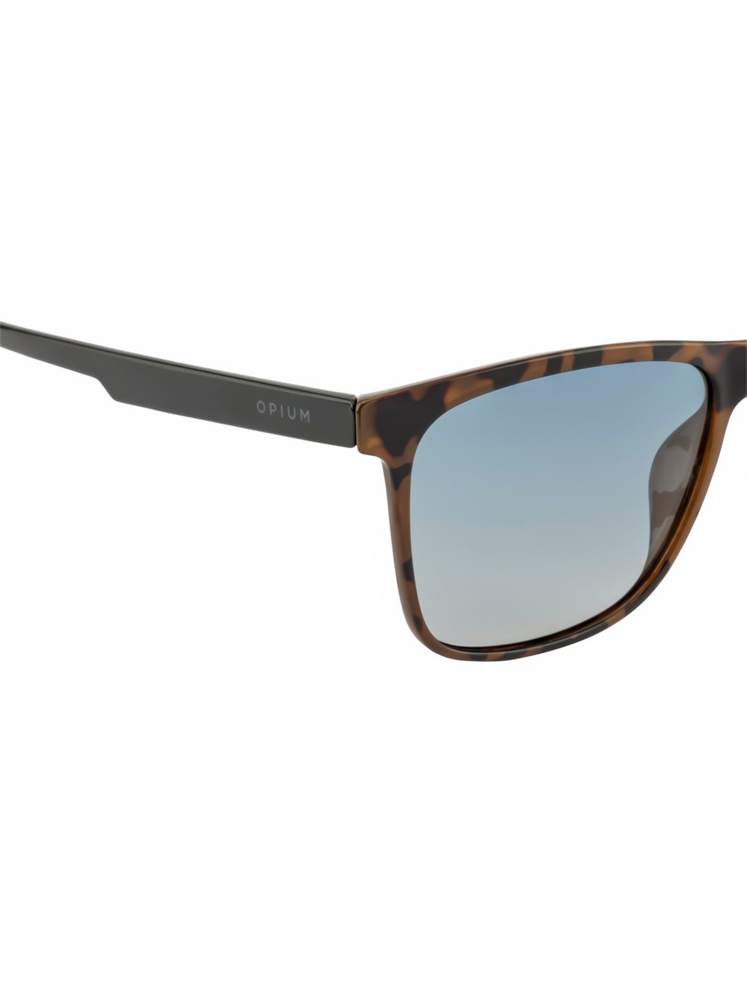 Opium Blue Wayfarer Polarized Sunglasses for Men