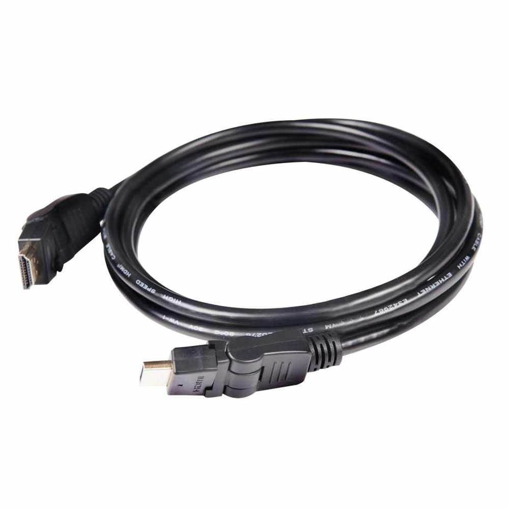 Club3D CAC-1360 HDMI 2.0 4K60Hz UHD 360 Degree Rotary Cable 2m/6.56ft.