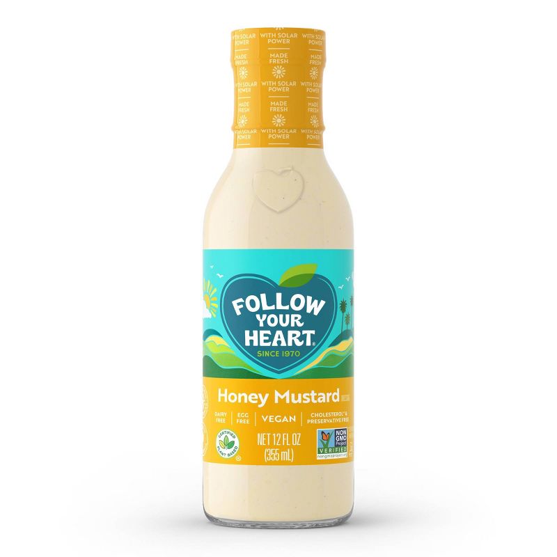Follow Your Heart Vegan Honey Mustard Salad Dressing - 12oz