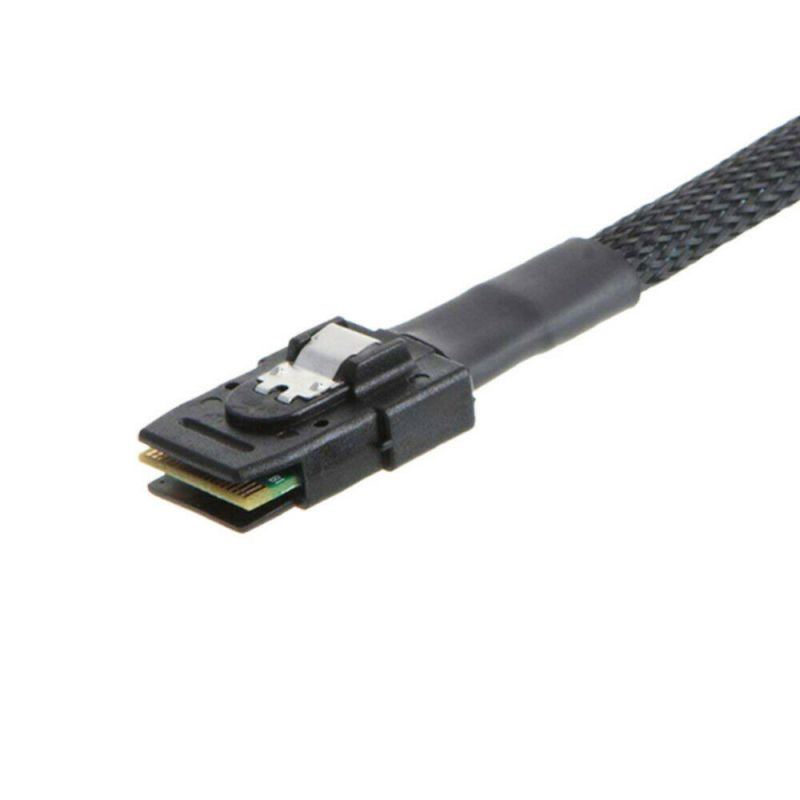2x Mini SAS to 4-SATA SFF-8087 Multi-Lane Forward Breakout Internal Cable 50CM