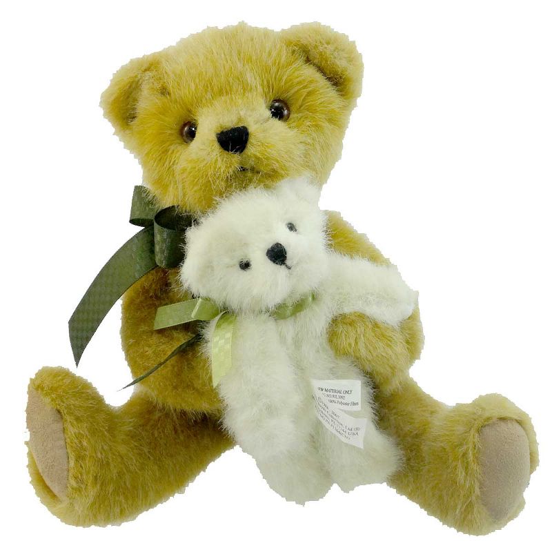 Boyds Bears Plush 12.0" Candie W/ Baby Ashton Heirloom Mothers Day Teddy Bear  -  Decorative Figurines