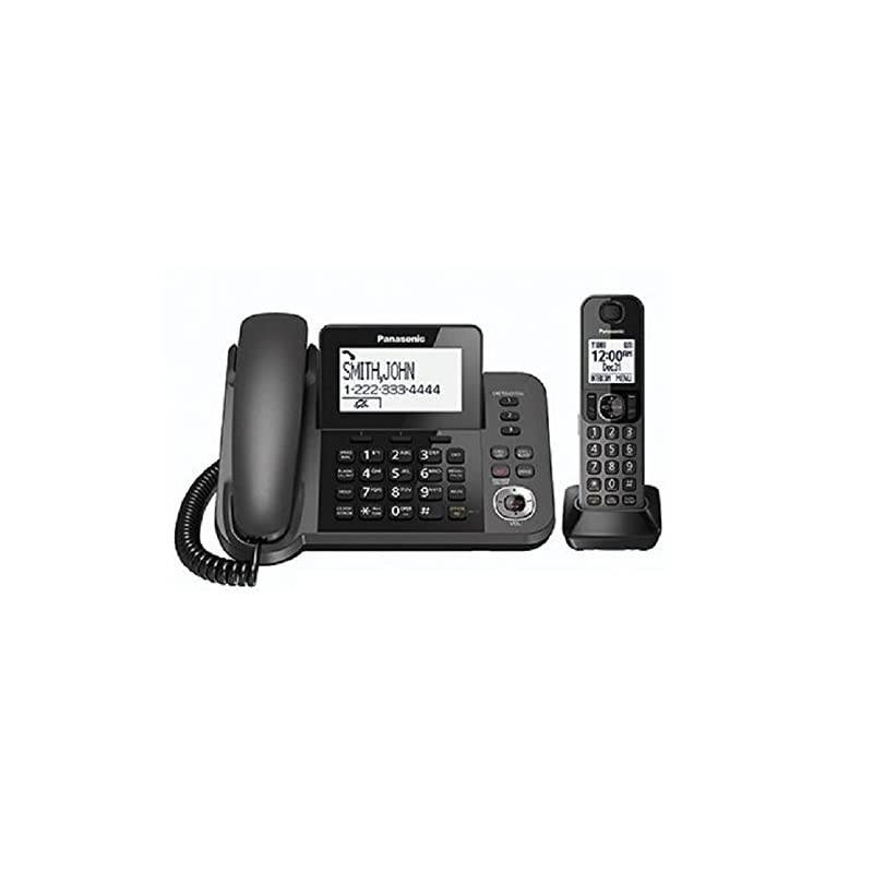 KXTGF350M Dect 1Handset Landline Telephone KXTGF350N METALLIC GRAYRenewed
