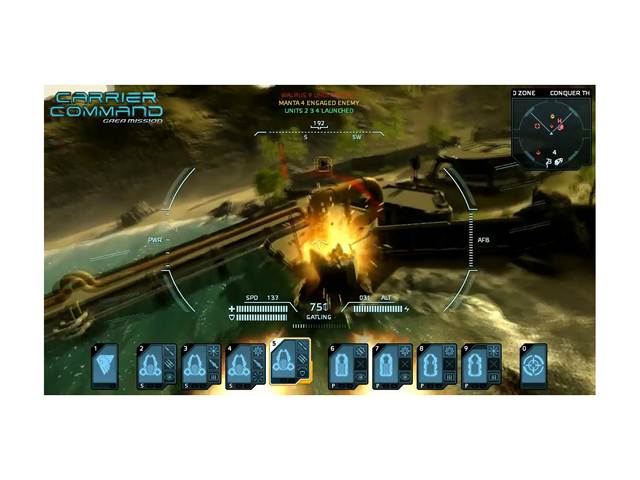 Carrier Command: Gaea Mission Xbox 360 Game