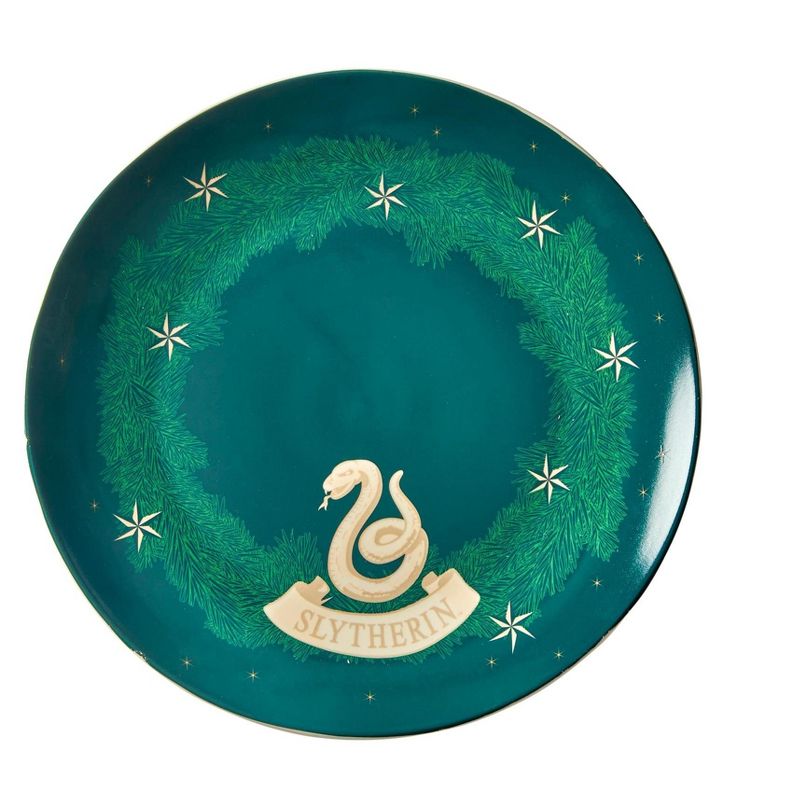 Seven20 Harry Potter Houses 4-Piece Porcelain Dinner Plate Set