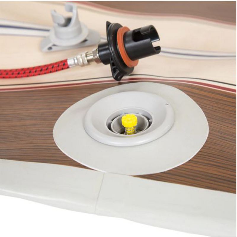 1'6"x2'9" Oval Floor Mat Brown - JumpSport