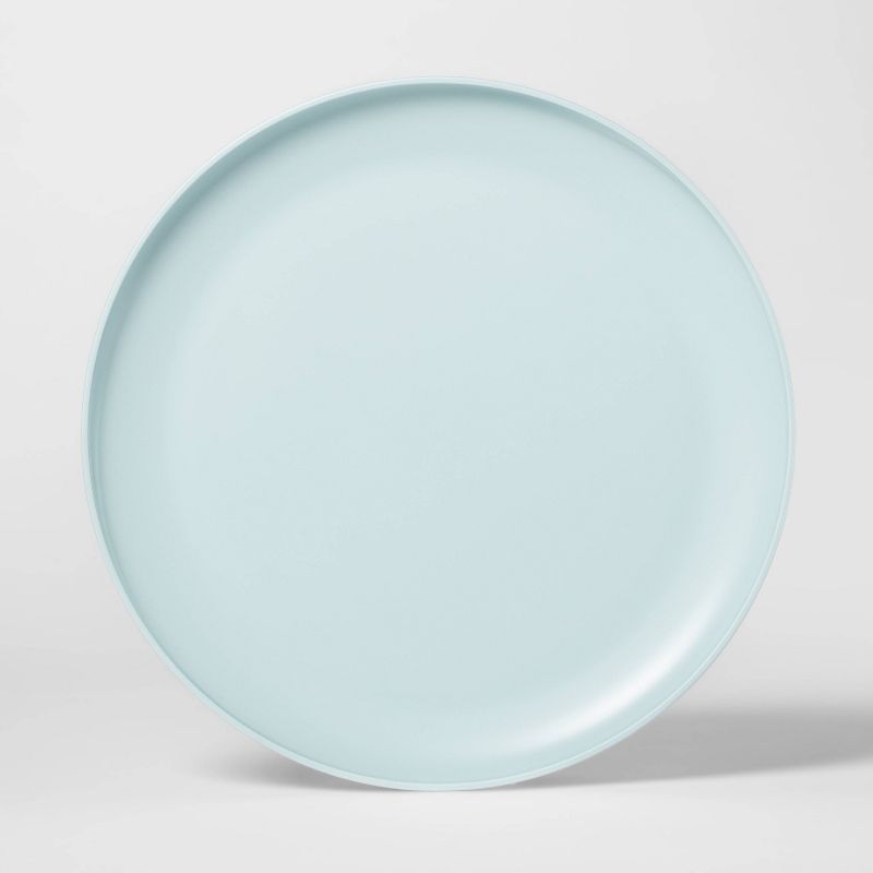 10.5" Plastic Dinner Plate Aqua - Room Essentials™