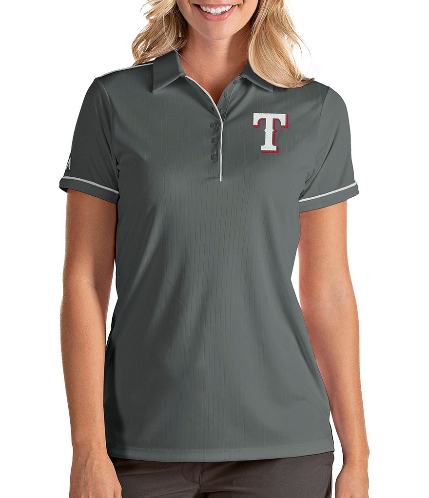 Antigua Women's MLB Salute Short-Sleeve Polo Shirt