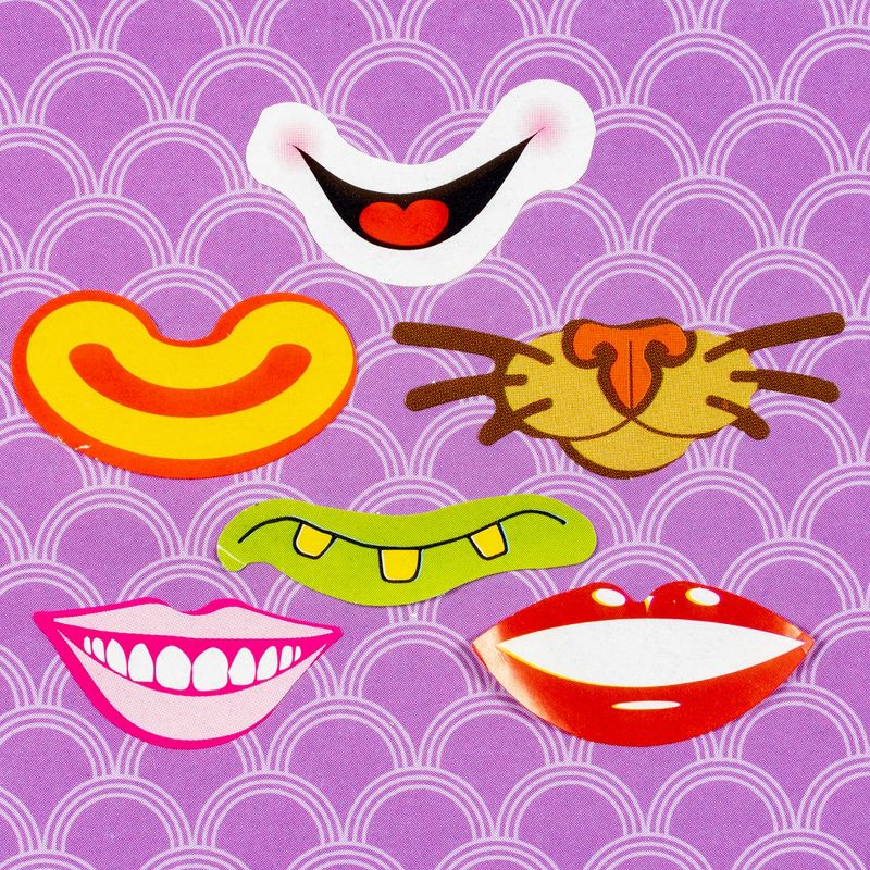 Ready 2 Learn Creative Sticker Roll - Mouths - 600 Self-Adhesive Stickers