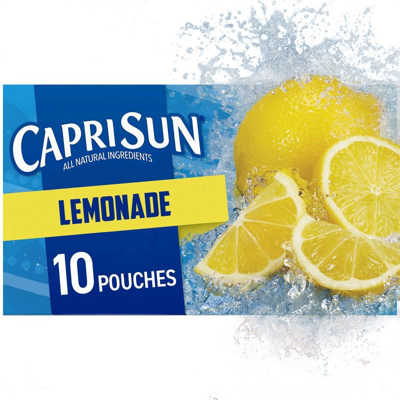 Capri Sun Lemonade Pack - 10pk/6 fl oz Pouches