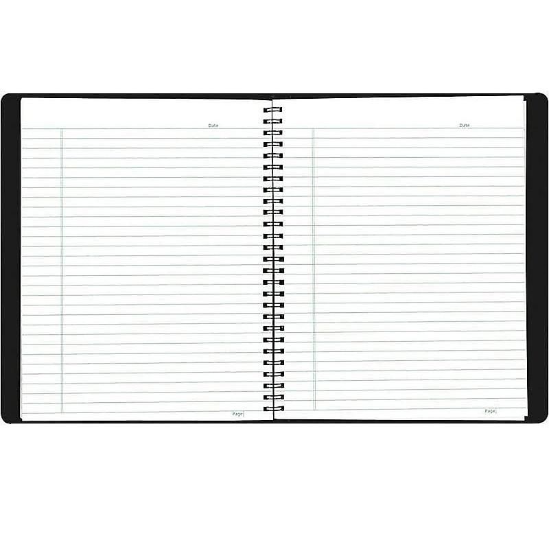 Blueline EcoLogix Professional Notebook, 7.13 x A9SE.BLK