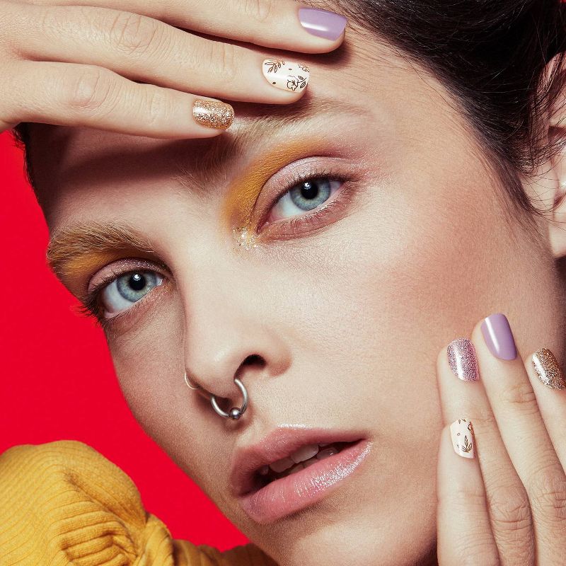 Dashing Diva Gloss Palette More Manis Nail Art Kit - Lavender Dreams - 2pc