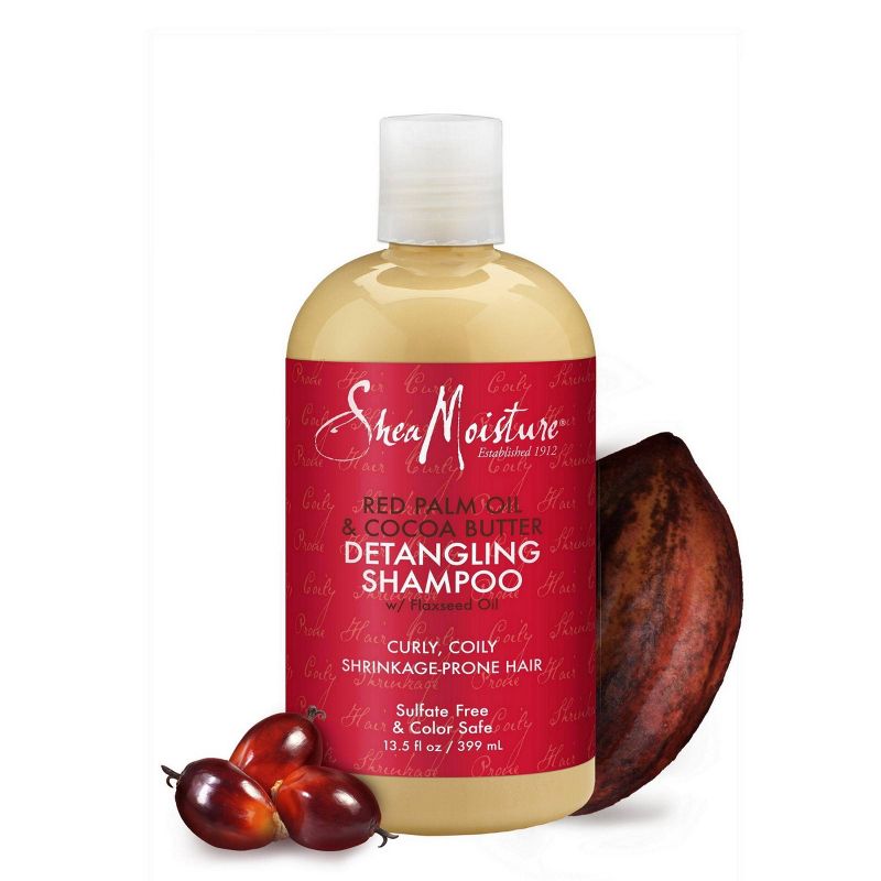 SheaMoisture Red Palm Oil & Cocoa Butter Detangling Shampoo - 13.5 fl oz