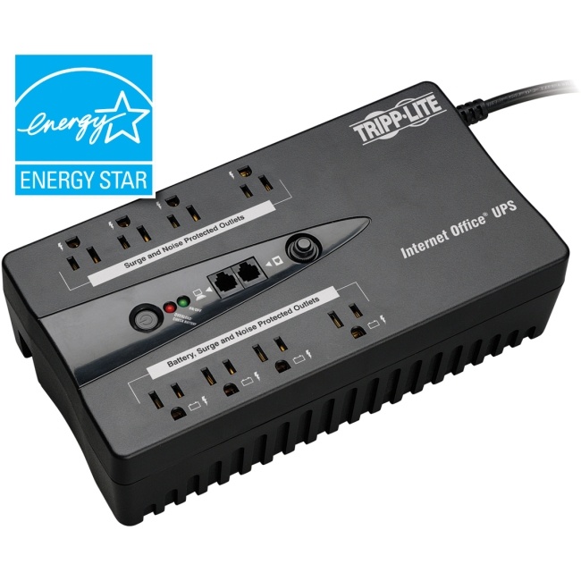 Tripp Lite Ups 600Va 325W Desktop Battery Back Up Compact 120V Usb Standby 50/60Hz 5-15P Pc