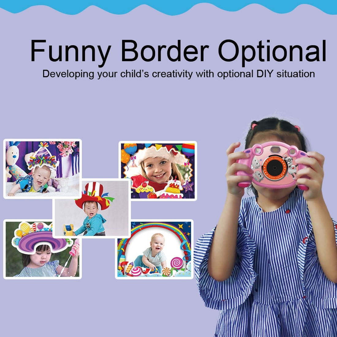 KC501 3 Million Pixels 2.0 inch HD Screen Digital Children Camera