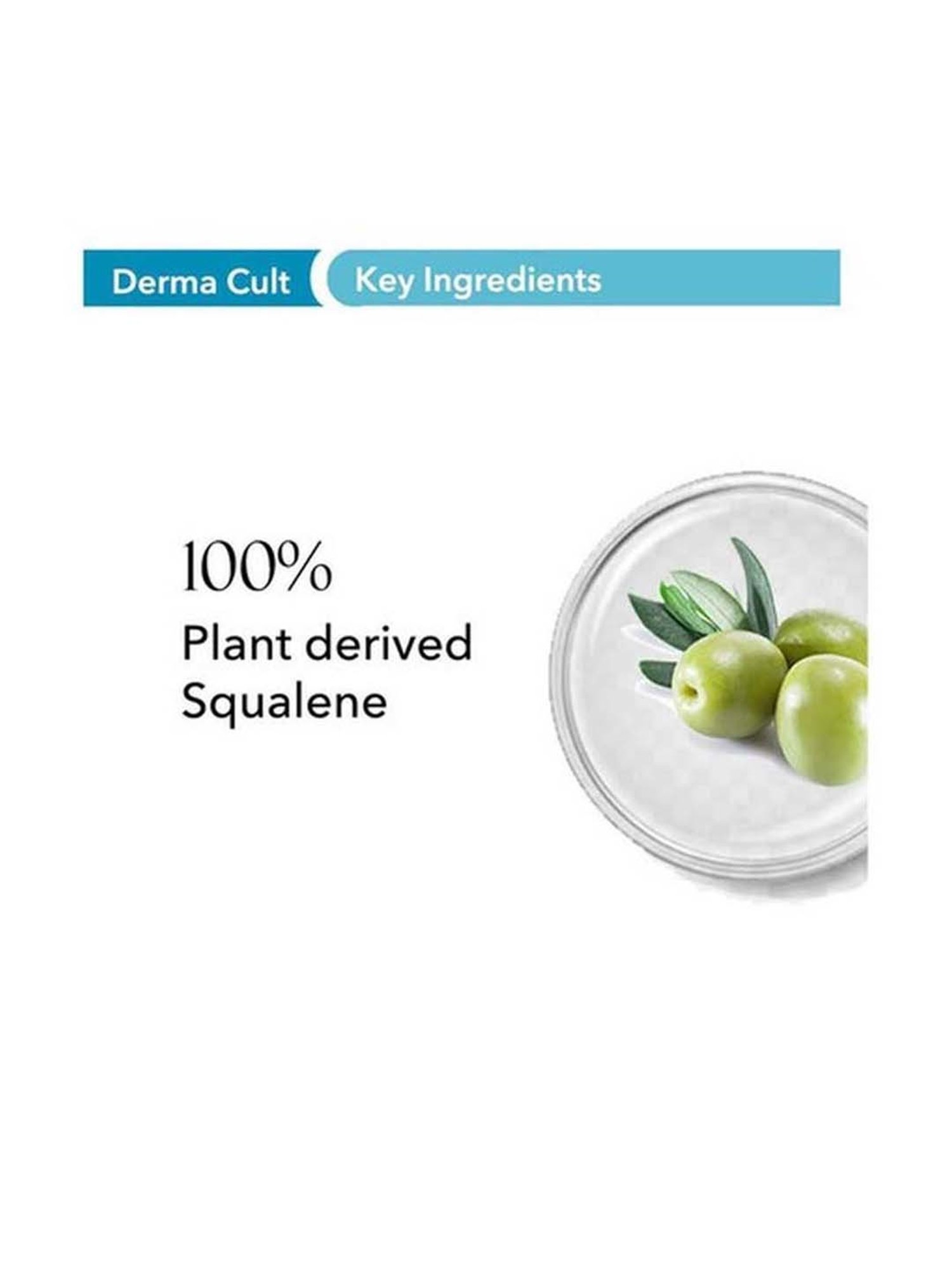 O3+ Derma Cult 100% Squalene Facial Oil - 30 ml