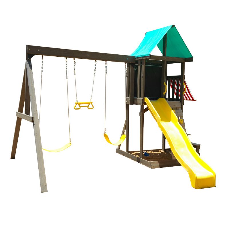 KidKraft Newport Wooden Swing Set/Playset