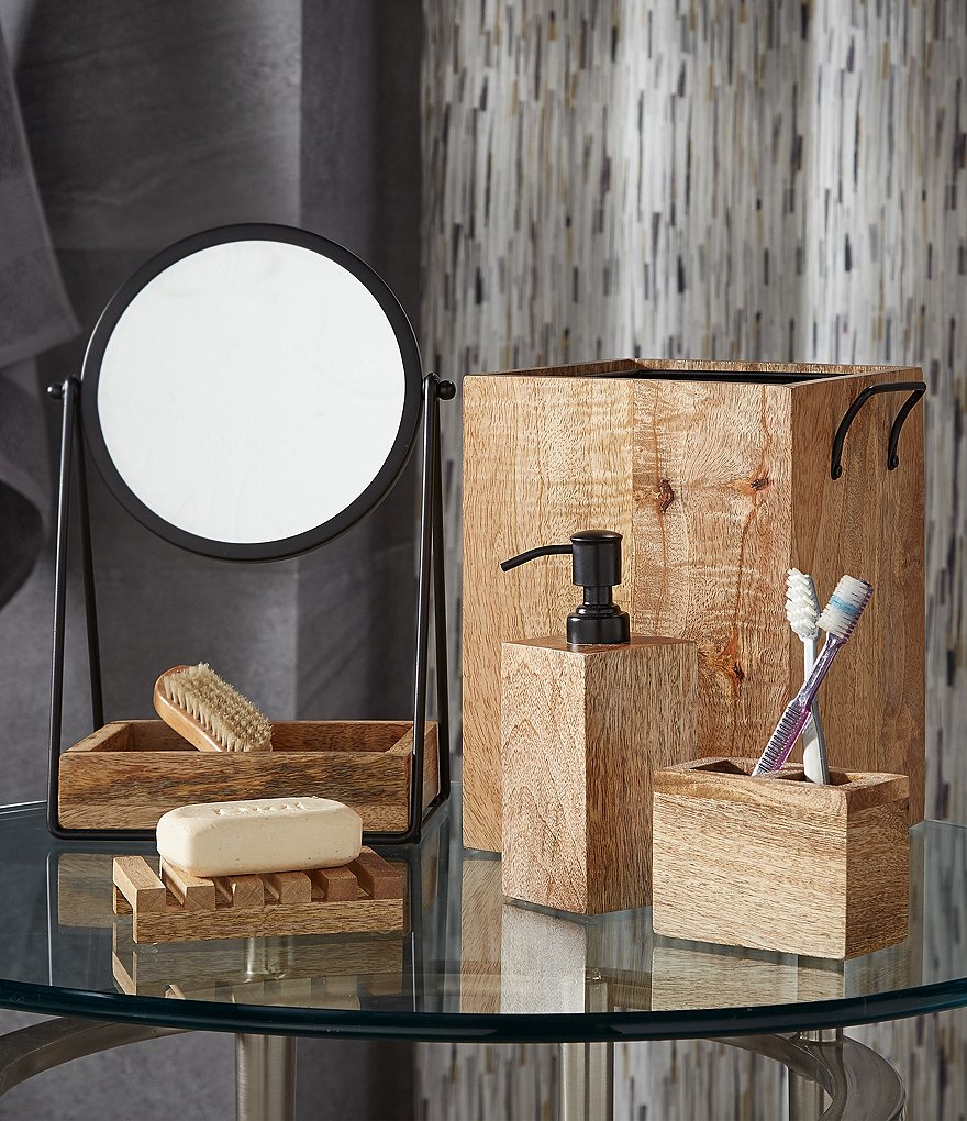 Oscar/Oliver Mason Wooden Covered & Handled Jar