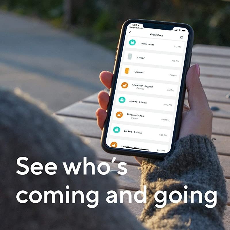 Lock WiFi & Bluetooth Enabled Smart Door Lock, Wireless & Keyless Door Entry, Compatible with  Alexa, Fits on Most Deadbolts, Includes  Gateway, silver &mdash; A Certified for Humans Device