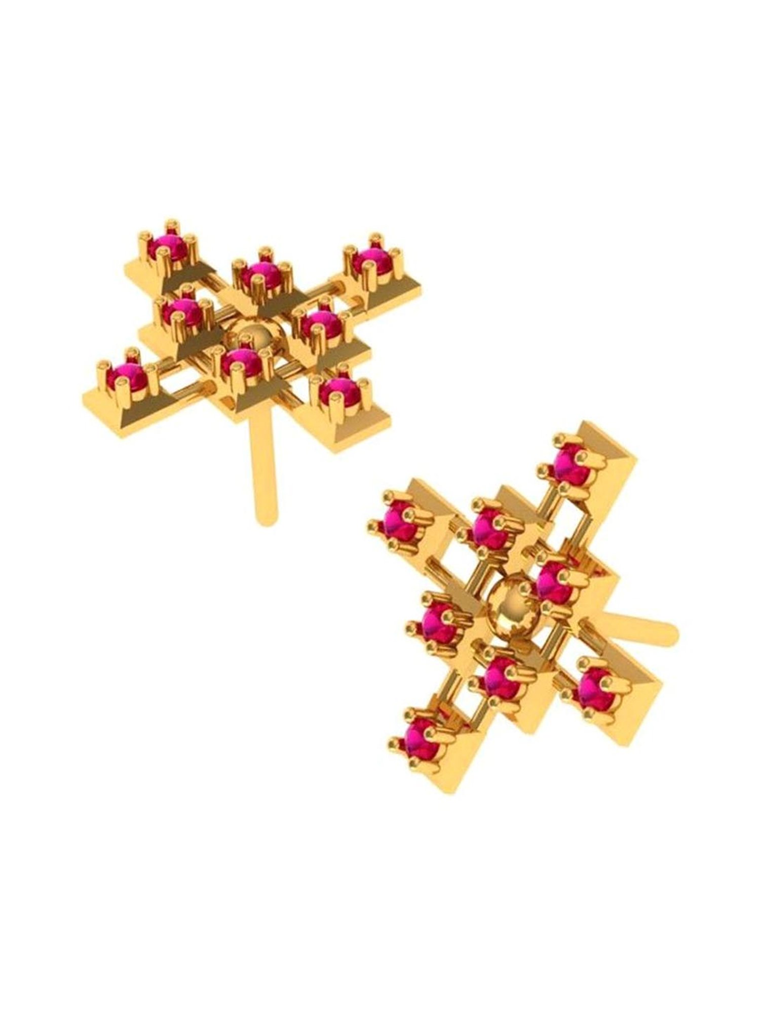 P.C. Chandra Jewellers 18k Gold Earrings for Women