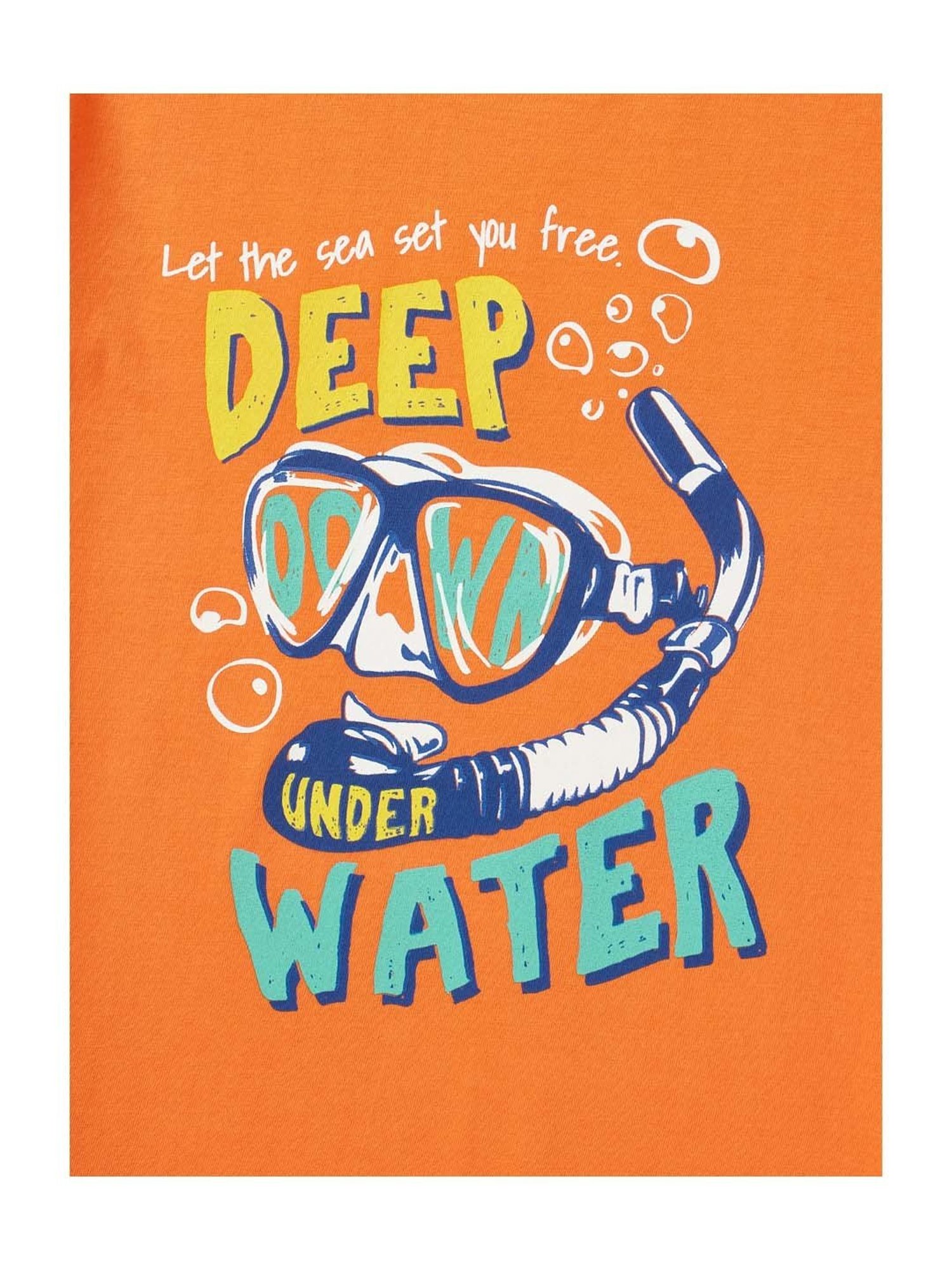 Cub McPaws Kids Multicolor Cotton Printed T-Shirt (Pack of 3)