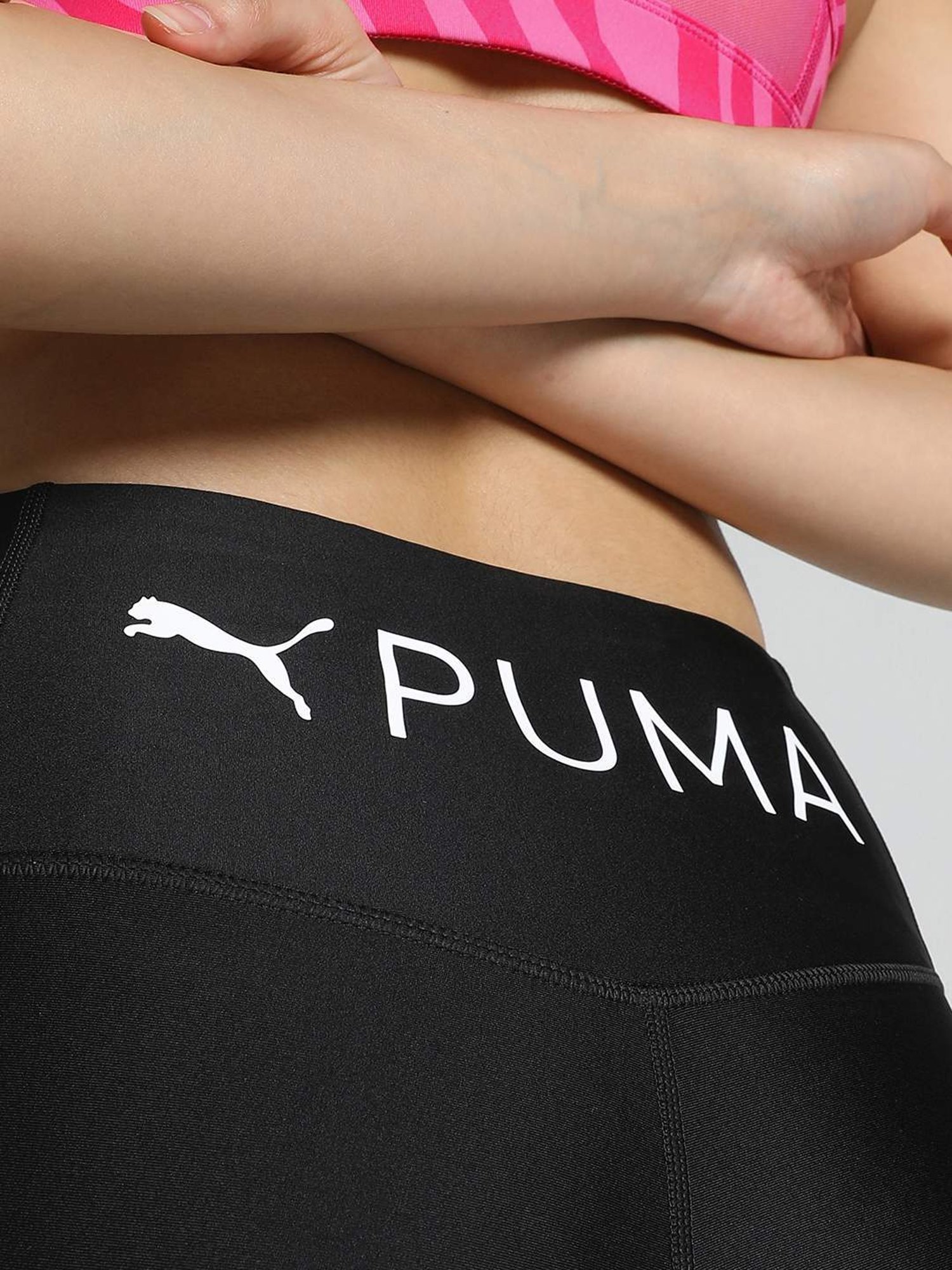 KENDALL + KYLIE White Printed Sports Tights