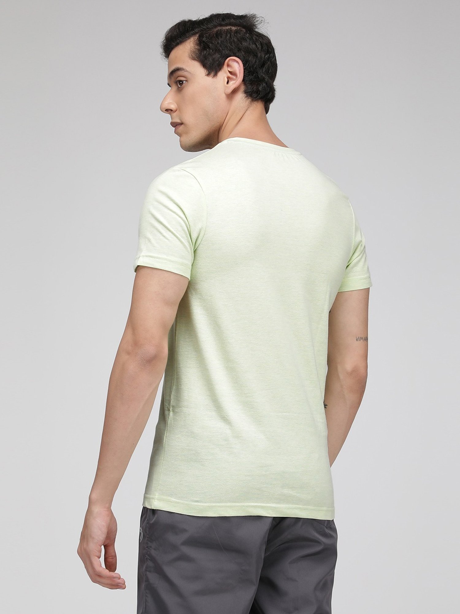 Sporto Mint Regular Fit T-Shirt