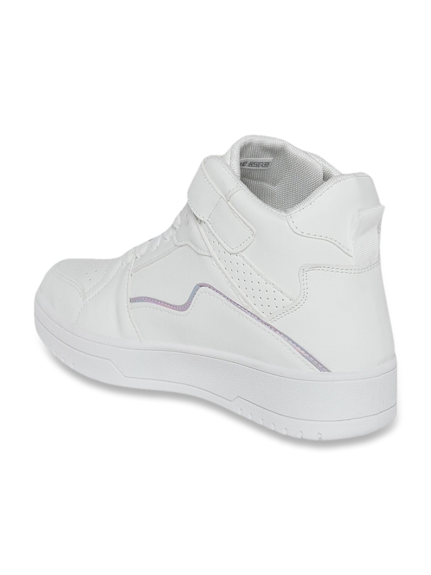 Forever Glam by Pantaloons Women's White Ankle High Sneakers