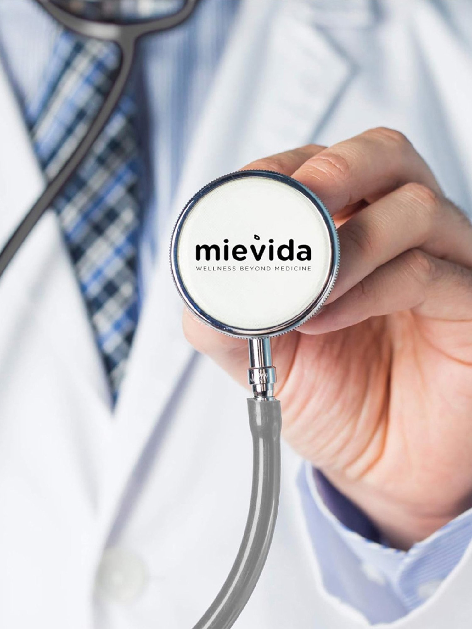 Mievida STS 102 Cardiology Stethoscope (Grey)