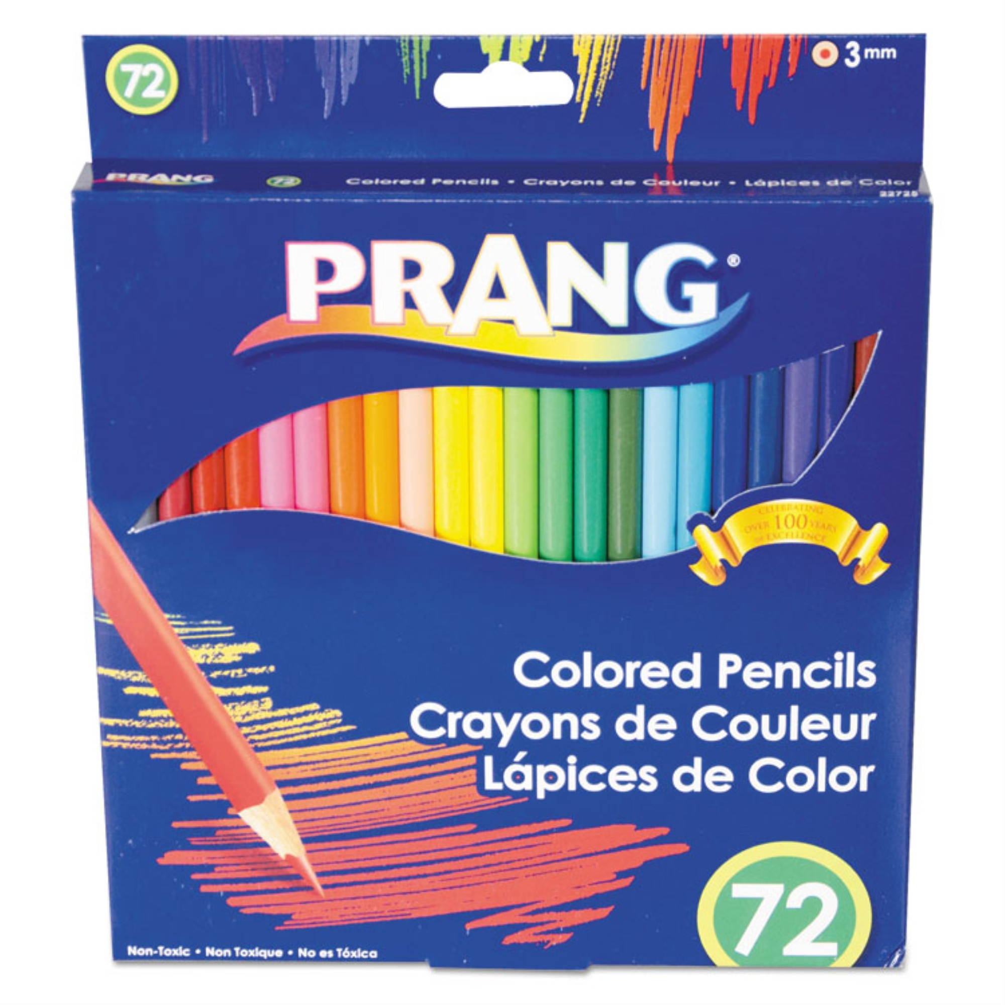 Prang Colored Pencil Sets ,PENCIL,COLORED,72CT,AST