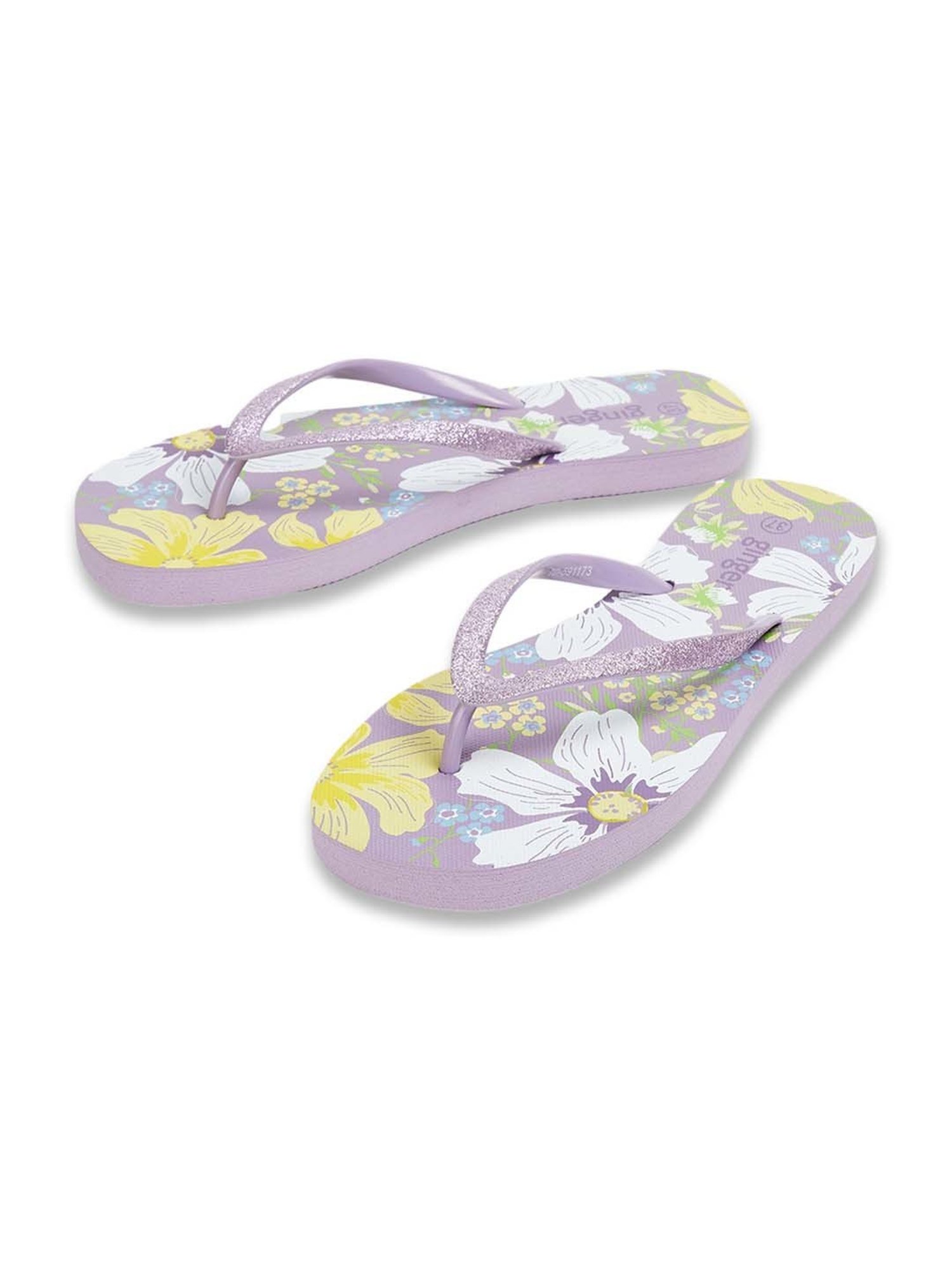 Ginger by Lifestyle Women's Purple Flip Flops