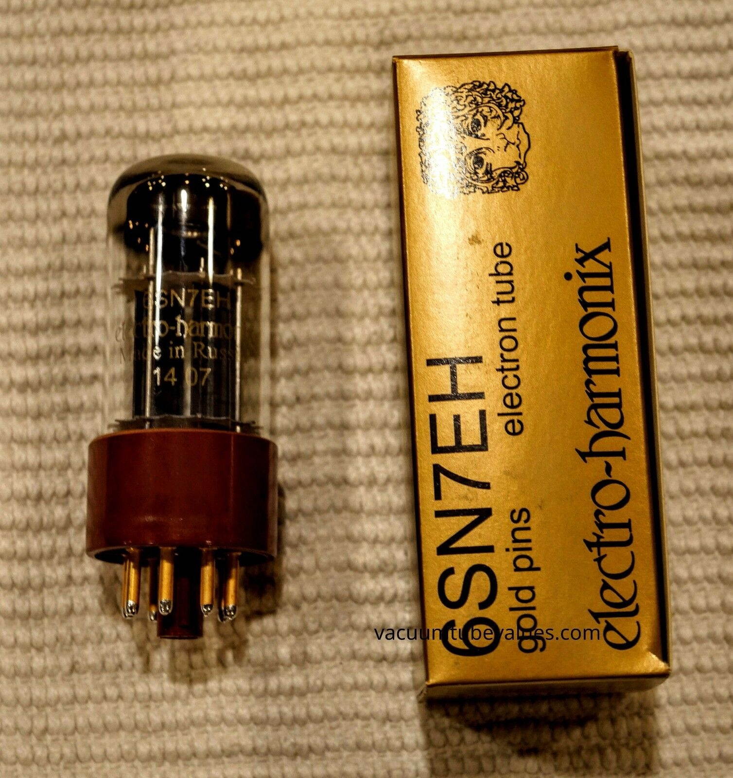 Electro-Harmonix EH Factory Tested SINGLE  6SN7 6SN7EH GOLD Tube