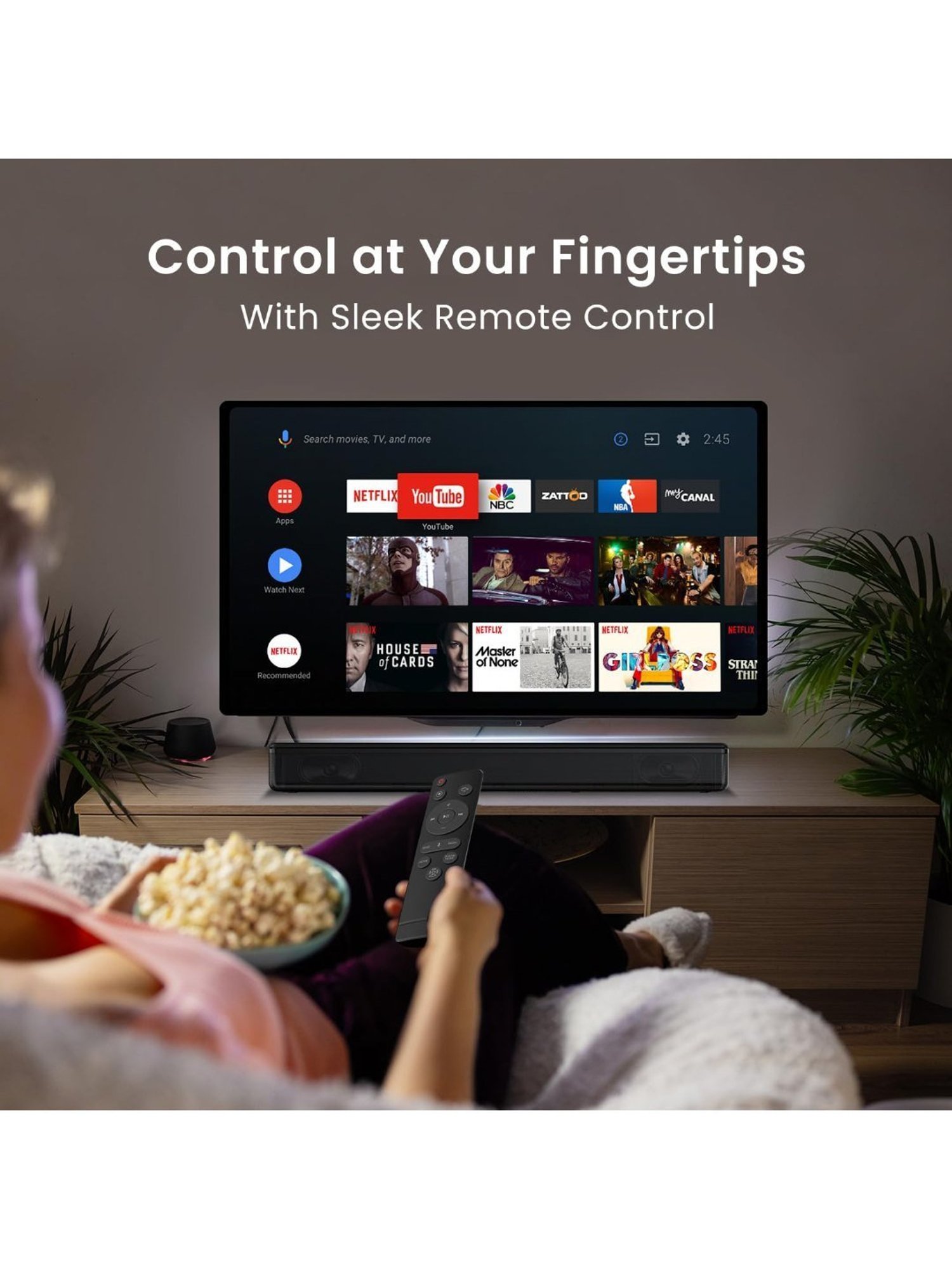 JBL Bar 2.1 Deep Bass Soundbar with Wireless Subwoofer (Black)