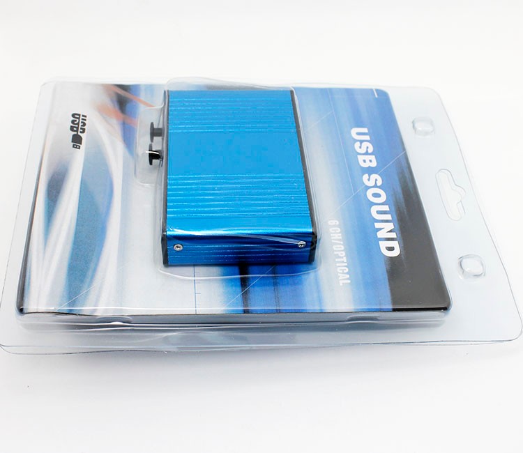 ETopSell USB External Sound Card Mini Laptop Computer  USB 6 Channel 5.1 Optical Controller Audio Sound Card S/PDIF