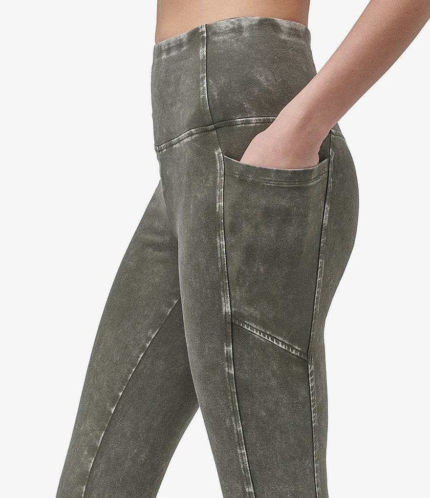 Marc New York Ombre Tie Dye High Rise 7/8 Pull-On Leggings