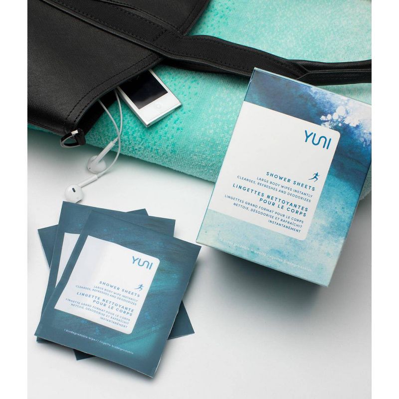 YUNI Travel Shower Sheet Body Wipe