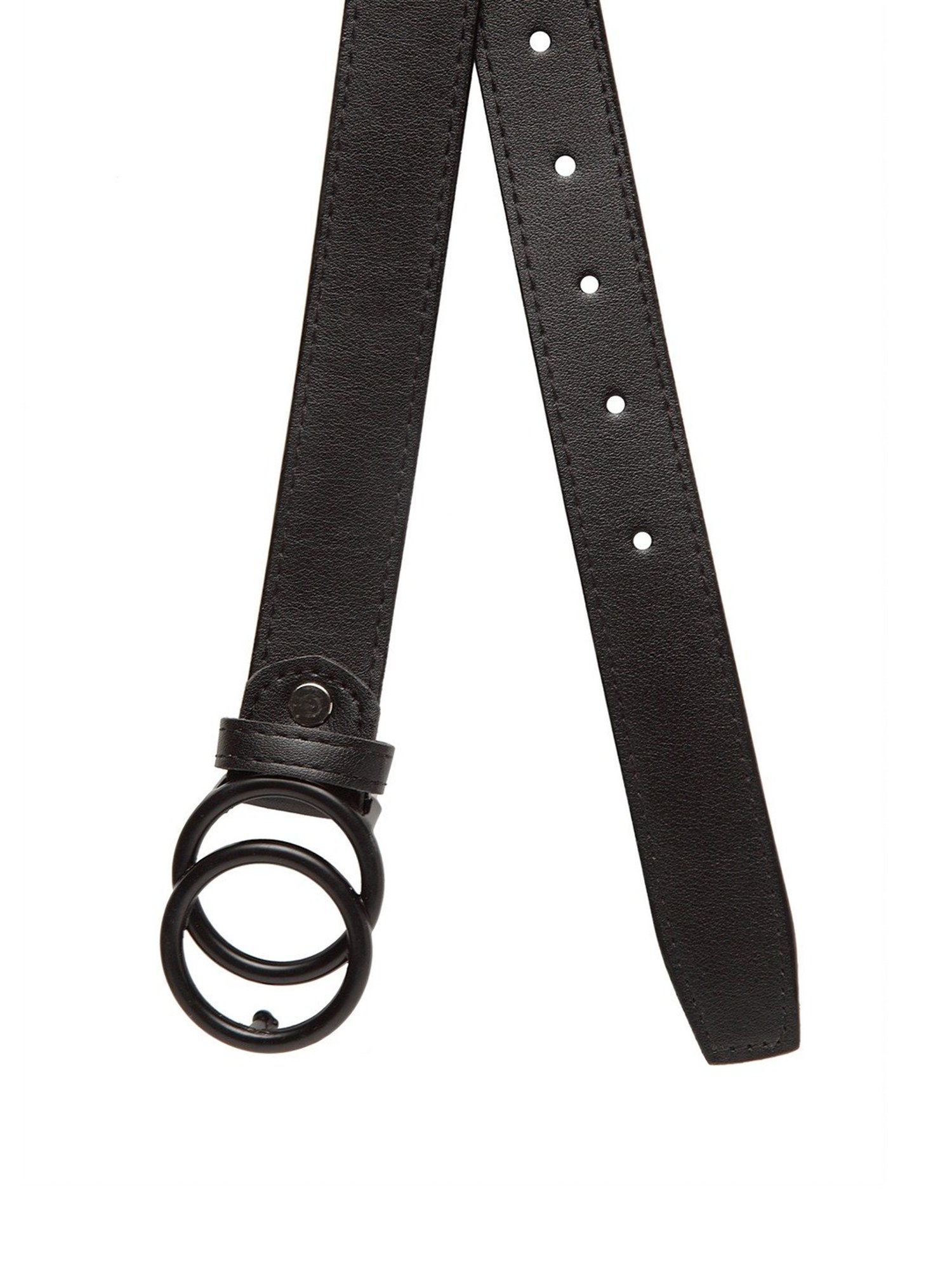 Apsis Dark Brown PU Waist Belt for Women