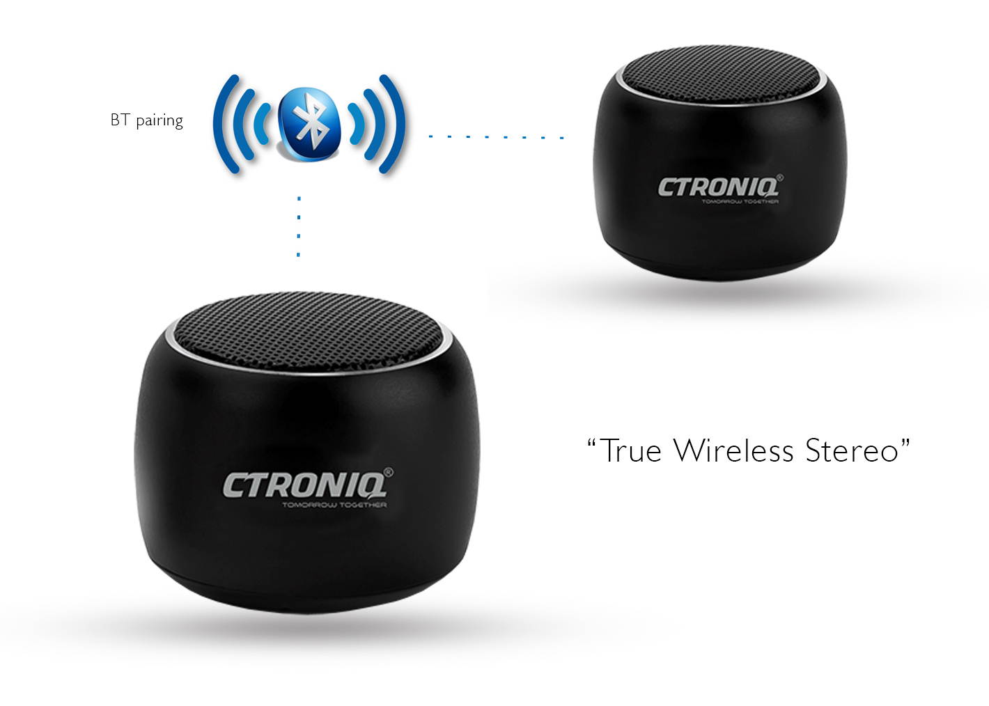 Ctroniq Elari Nanobeat Portable BT Speaker, Black