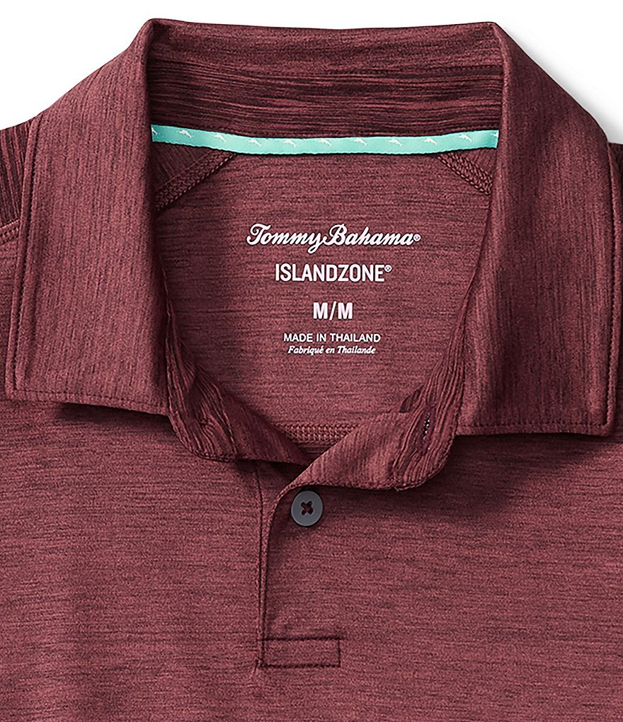 Tommy Bahama Big & Tall Solid Palm Coast Delray Short-Sleeve Recycled Materials Polo Shirt