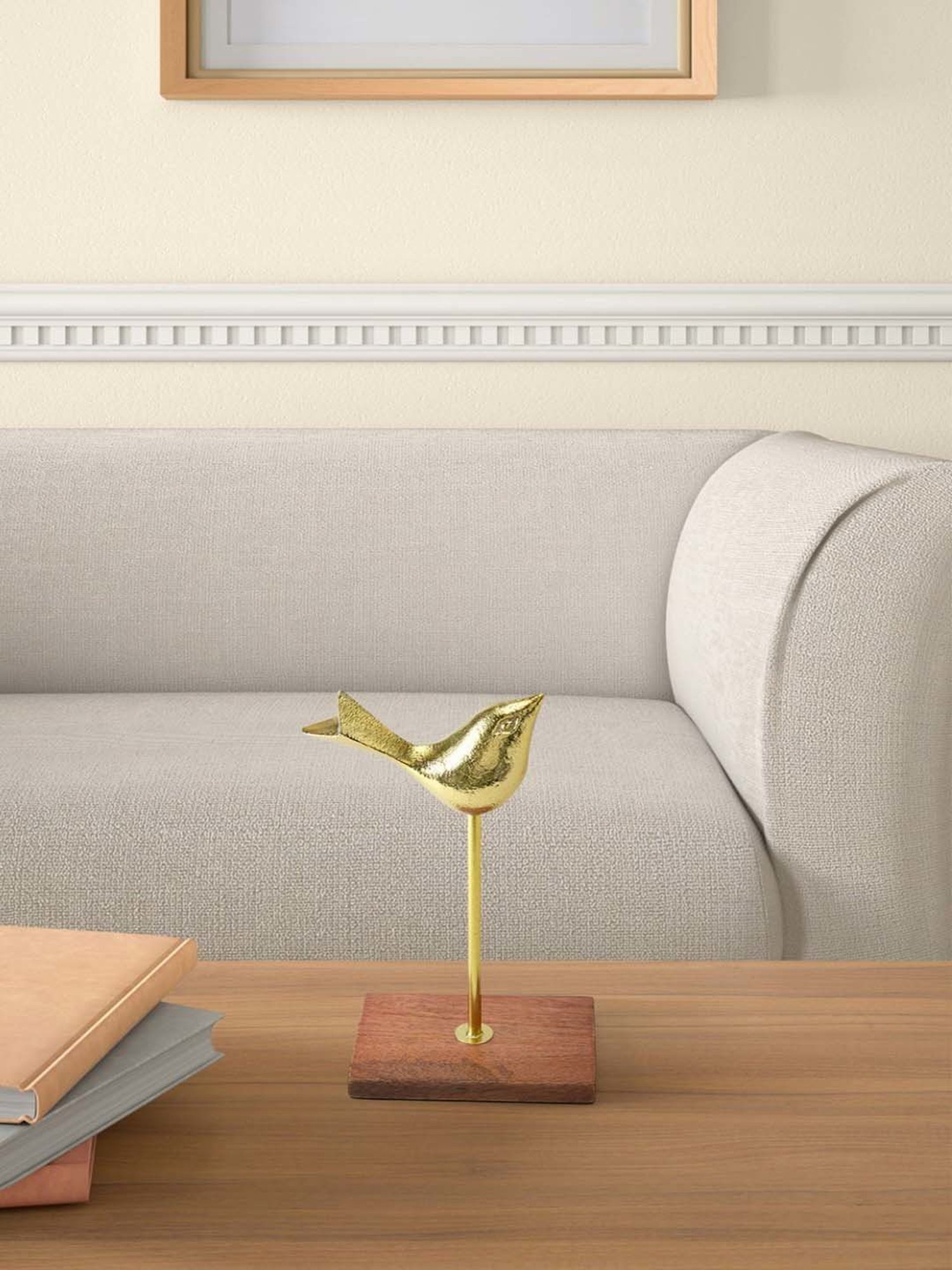 Living Scapes by Pantaloons Black Aluminium Figurine