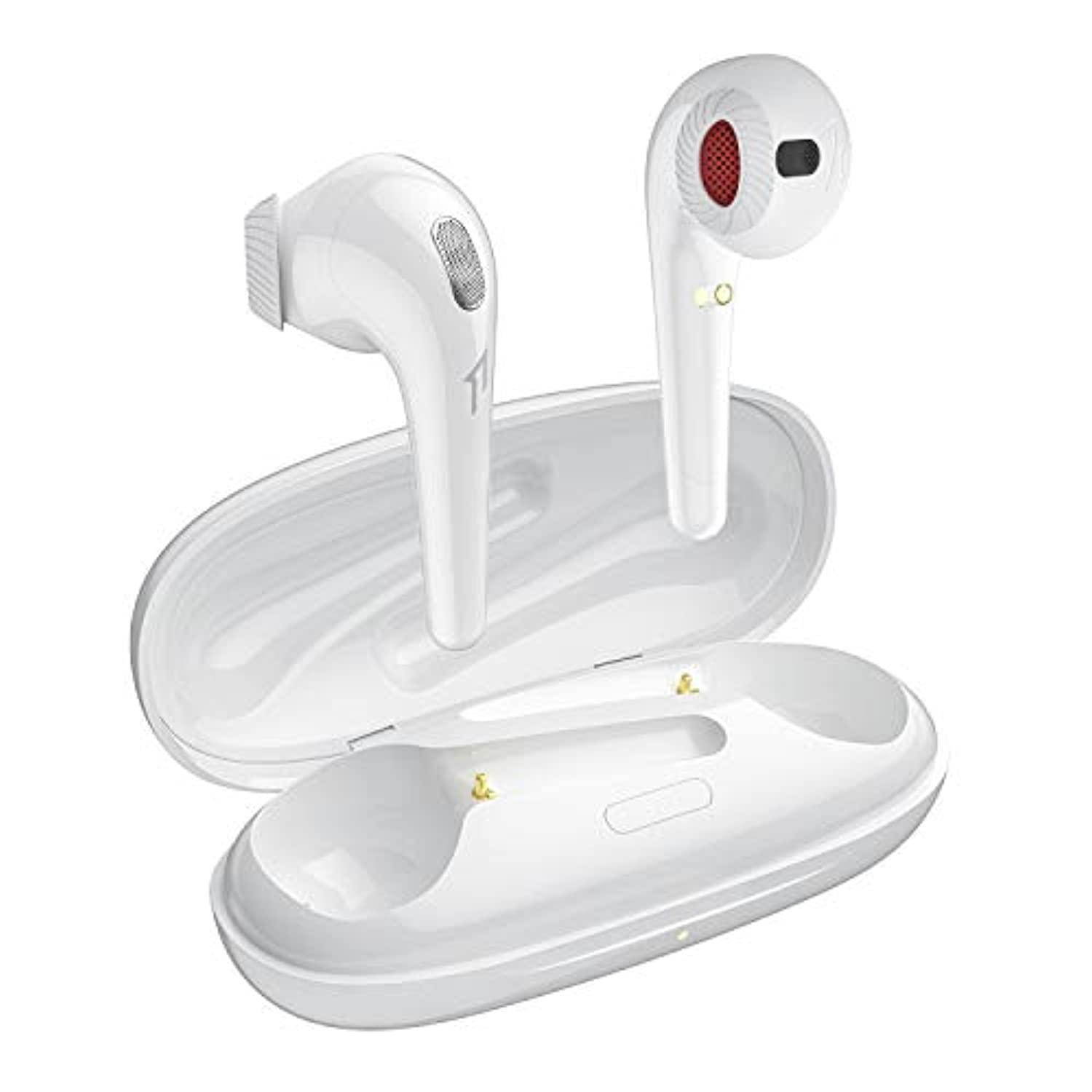1MORE True Wireless Earbuds, Bluetooth Noise Cancelling Headphones, Fast Connection, In-Ear Detection,4 Microphones for Clear Phone Calls, IPX5 Waterproof, Touch Control, Comfobuds-White