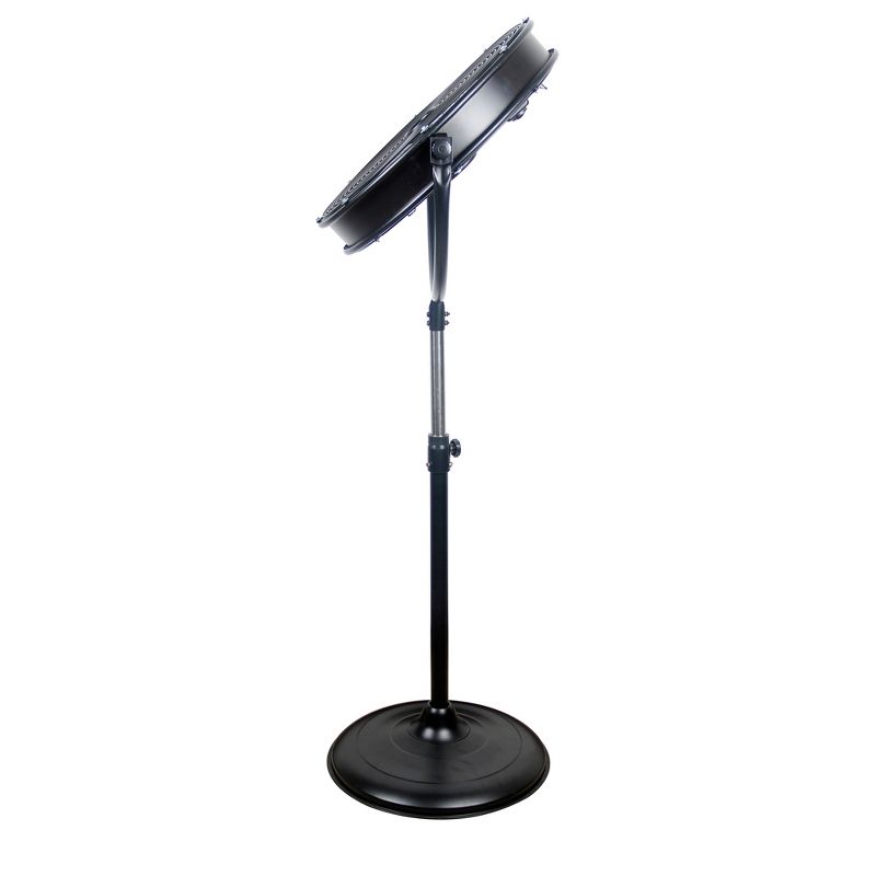 Comfort Zone CZHVP20S High-Strength 20-Inch High-Velocity 3 Speed 180-Degree Adjustable Industrial Drum Cooling Fan, Black