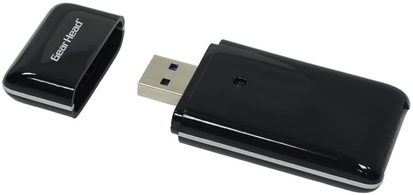 Gear Head USB 3.0 SD/MMC All-in-One Card Reader(CR7800SDXC),Black