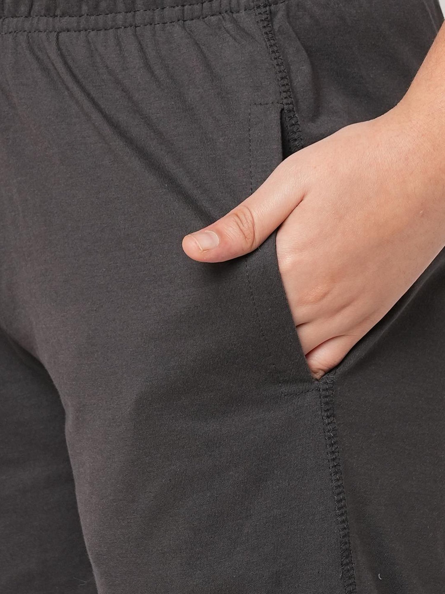 Sweet Dreams Kids Green & Black Cotton Printed T-Shirt Set