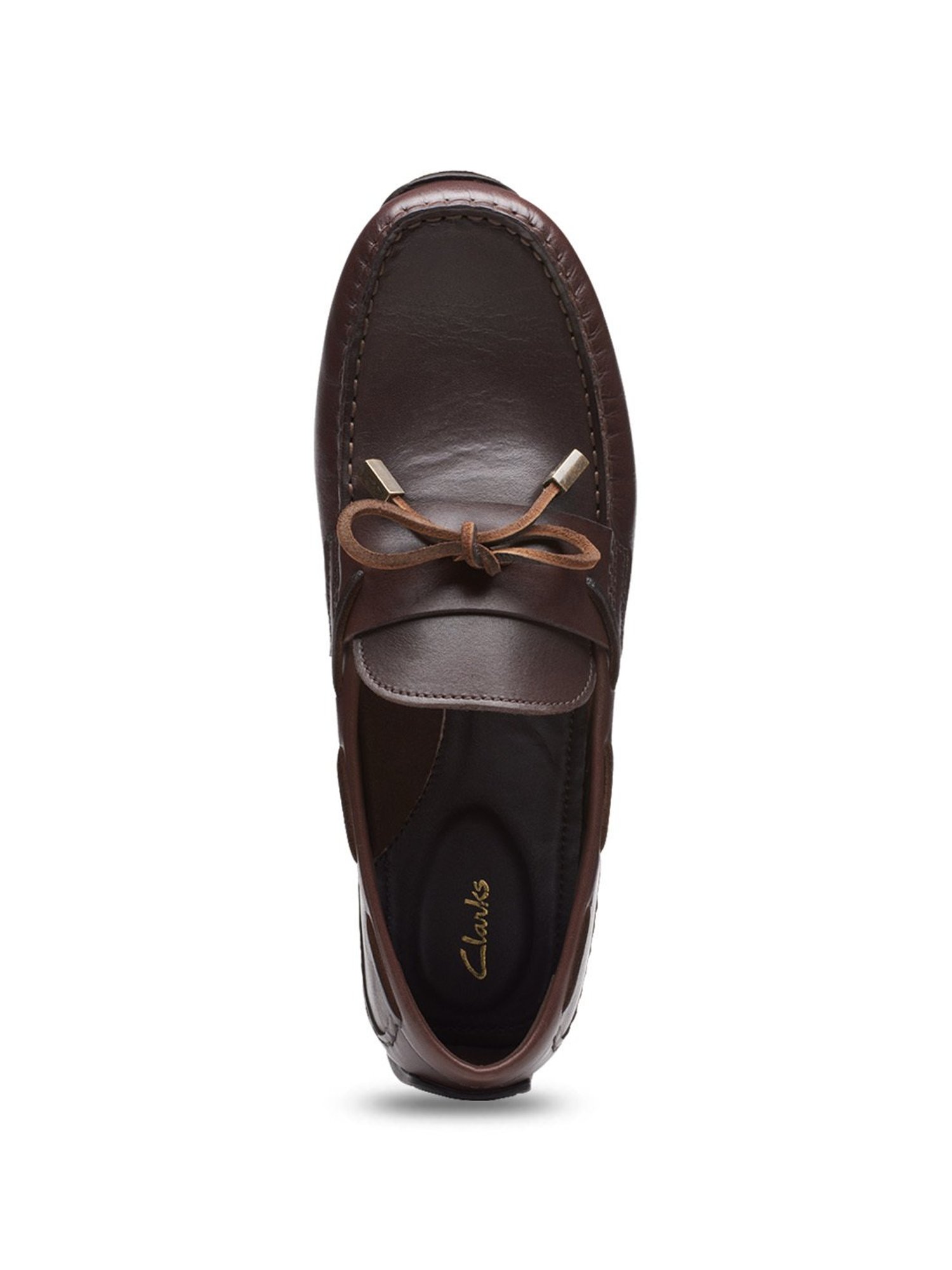 Clarks Men's Oswick Step Brown Boat Shoes
