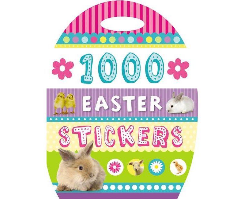 1000 Easter Stickers (Paperback) by Charlotte Stratford