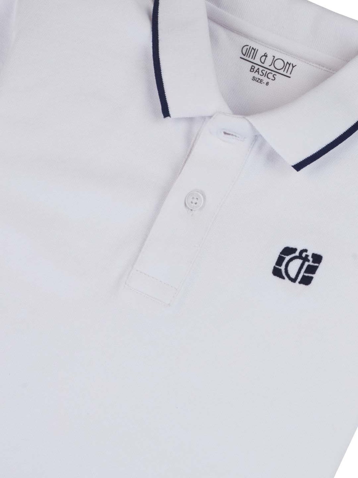 Allen Solly Junior Yellow Logo Print Polo T-Shirt