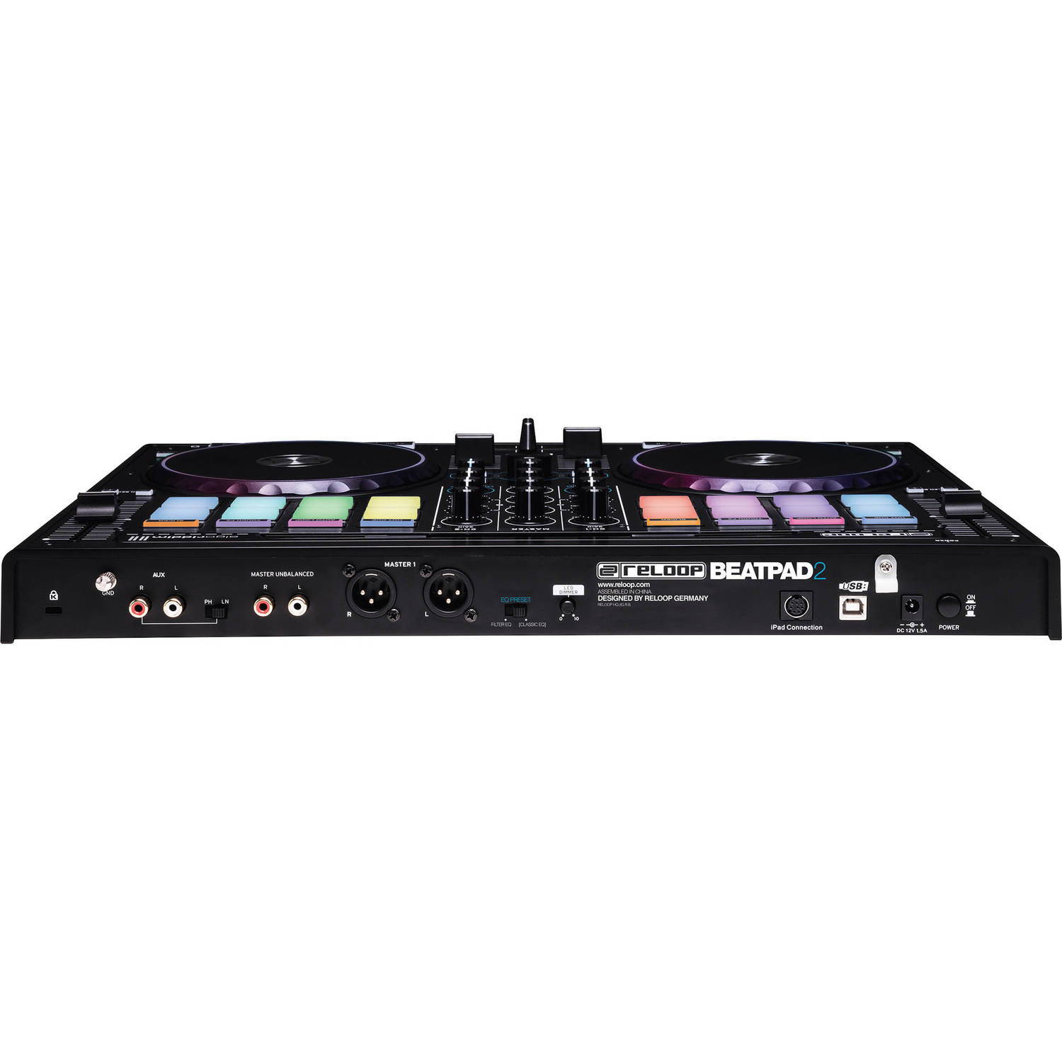 Reloop BeatPad 2-Channel DJ MIDI Controller for iPad, Mac/PC & Android Platform