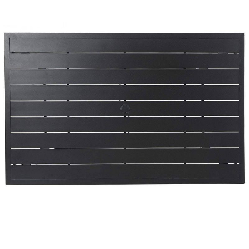 7pc Outdoor Dining Set with 37" Table & Swivel Arm Chairs - Captiva Designs