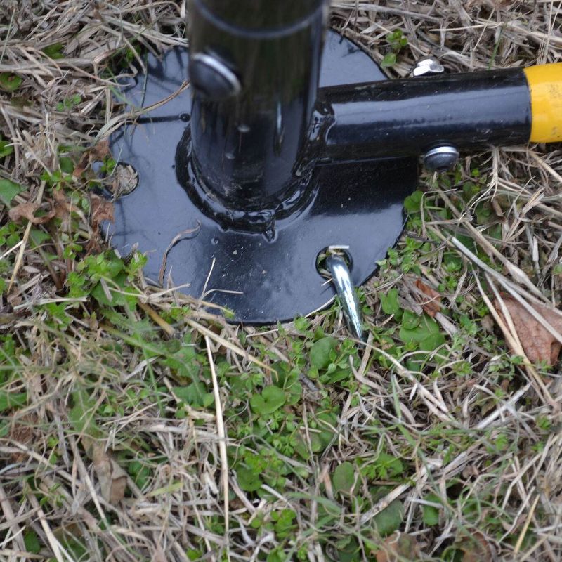 Jumpking JKBK-UFO Backyard 360 Degree Adjustable Height UFO Swing Set, Yellow